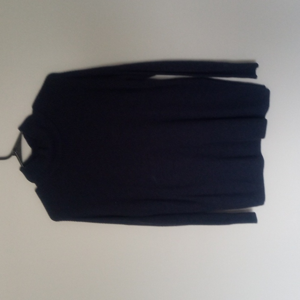 Sonoma Women's Dark Blue Mockneck Sweater